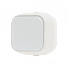 GEYER Διακόπτης A/R ακραίος IP54 H2-B120M-W λευκός