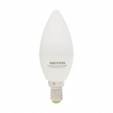 GEYER Λάμπα led κεράκι C35 E14 4.5W λευκό 470LM LCCE145E