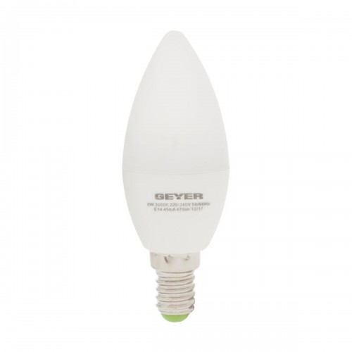 GEYER Λάμπα led κεράκι C35 E14 4.5W κίτρινο 470LM LCWE145E