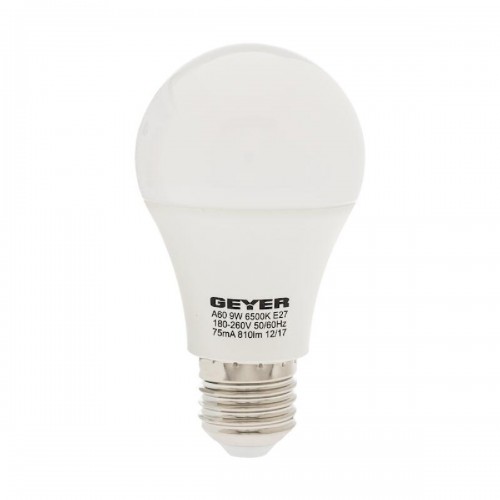 GEYER Λάμπα led Α60 E27 9.5W λευκό 1055LM 10W LACE2710E