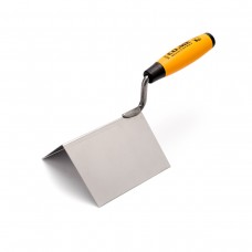 COME Μυστρί εξωτερικής γωνίας inox 80x60mm 324EX080