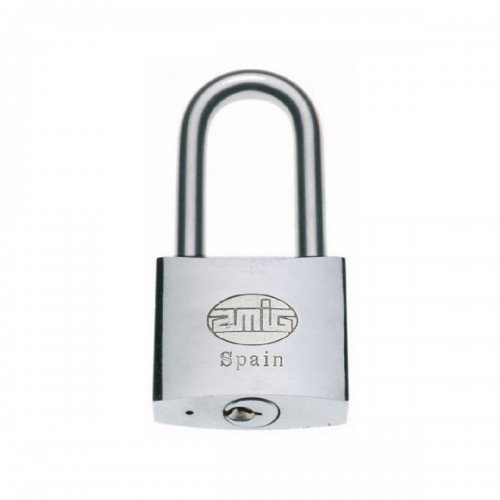 AMIG Λουκέτο ασφαλείας μακρύλαιμο inox AISI 316 30mm 8870. AMIG Λουκέτο ασφαλείας μακρύλαιμο inox AISI 316 30mm 8870.