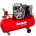 RAIDER Αεροσυμπιεστής 100L RD-AC18 1.8kW 120118