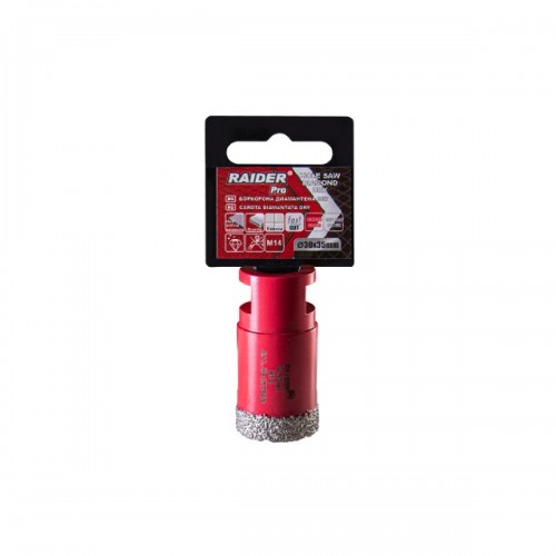 RAIDER Ποτηροτρύπανο διαμαντέ  M14 Φ30mm 157846