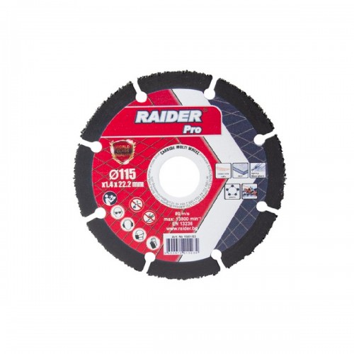 RAIDER Τροχός κοπής carbide 115x1,4mm 160153