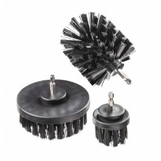 RAIDER Βουρτσάκια πλαστικά σετ υποδοχή 1/4¨ (Ø50H26 Ø100H26 Ø90H90) 170113
