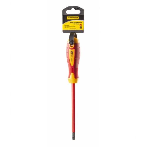TOP MASTER Κατσαβίδι ηλεκτρολόγου VDE 1000V SL5.5x125mm 220132