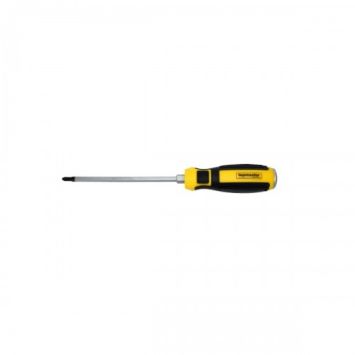 TOP MASTER Κατσαβίδι περαστά ίσιο Cr-V 8x200MM 221603