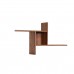 ΡΑΦΙ ΕΠΙΤΟΙΧΙΟ W100xD18xH50cm OSLO WALNUT