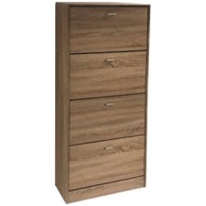 VELCO Pro Systems ΠΑΠΟΥΤΣΟΘΗΚΗ  ΜΕ ΤΕΣΣΕΡΙΣ ΠΟΡΤΕΣ-ΑΕΡΙΖΟΜΕΝΗ ΠΛΑΤΗ 63x24x150cm ΣΦΕΝΔΑΜΟΣ