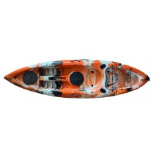 fortis ΚΑΥΑΚ JUNGLE ORANGE  L270xW80xD30cm ΜΟΝΟΘΕΣΙΟ