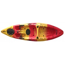 fortis ΚΑΥΑΚ RED-YELLOW  L360xW77xD30cm ΜΟΝΟΘΕΣΙΟ ΜΕ ΠΕΤΑΛΙΕΡΑ