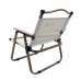 myResort ΚΑΡΕΚΛΑ ΠΑΡΑΛΙΑΣ ΜΕΤΑΛΛΙΚΗ  ΕΚΡΟΥ- OXFORD POLYESTER 600D