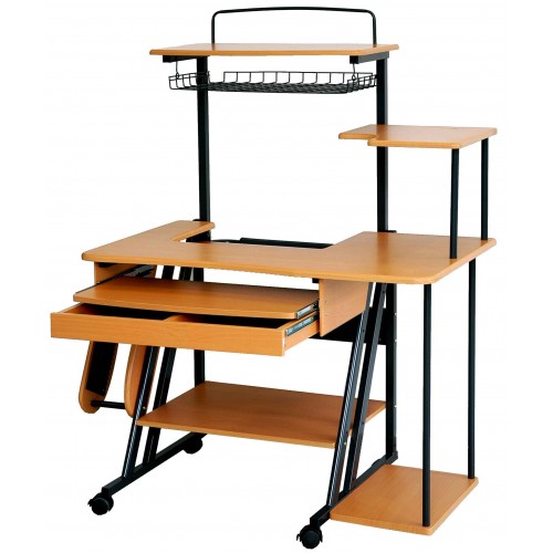 VELCO Pro Systems ΓΡΑΦΕΙΟ COMPUTER MDF L113xW75x Η141 cm