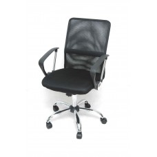 Velco Pro Systems ΚΑΡΕΚΛΑ ΓΡΑΦΕΙΟΥ ΜΑΥΡΗ -ΔΙΑΣΤΑΣΕΙΣ: 57x50x90/110cm