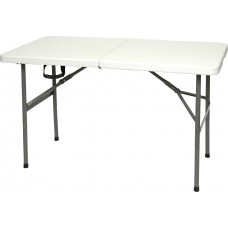 Velco ΤΡΑΠΕΖΙ  ΠΤΥΣΣΟΜΕΝΟ CATERING ΒΑΛΙΤΣΑ 123x61,7x73,5cm ΛΕΥΚΟ