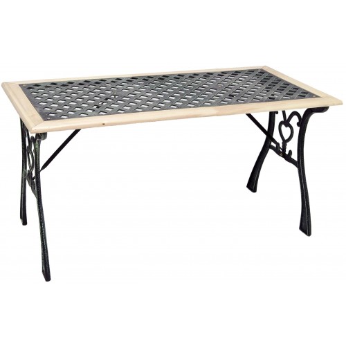 Velco ΤΡΑΠΕΖΙ ΜΑΝΤΕΜΙ ΜΕ ΞΥΛΟ -ΔΙΑΣΤΑΣΕΙΣ: L115xW55xH58cm