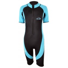 fortis ΣΤΟΛΗ ΚΑΤΑΔΥΣΗΣ MONOSHORT  ΠΑΙΔΙΚΗ ΜΑΥΡΟ-ΜΠΛΕ 3mm Νο10 (140-151cm)