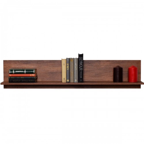 ΡΑΦΙ ΤΟΙΧΟΥ W120xD20xH25 cm  OSLO WALNUT