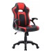 VELCO Pro Systems ΚΑΡΕΚΛΑ ΓΡΑΦΕΙΟΥ GAMING- ΜΑΥΡΗ-ΚΟΚΚΙΝΗ- ΕΠΙΦΑΝΕΙΑ PU