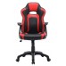 VELCO Pro Systems ΚΑΡΕΚΛΑ ΓΡΑΦΕΙΟΥ GAMING- ΜΑΥΡΗ-ΚΟΚΚΙΝΗ- ΕΠΙΦΑΝΕΙΑ PU