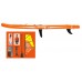 zray ΣΑΝΙΔΑ SUP W1 SURF ΛΕΥΚΗ - ΠΟΡΤΟΚΑΛΙ 305x76x15cm ΜΕ ΔΥΟ ΠΤΕΡΥΓΙΑ