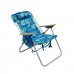 Tommy Bahama ΚΑΡΕΚΛΑ ΠΑΡΑΛΙΑΣ & CAMPING- 42cm ΥΨΟΣ ΚΑΘΙΣΜΑΤΟΣ -ΑΛΟΥΜΙΝΙΟΥ 4 ΘΕΣΕΩΝ ME POLYESTER 600D