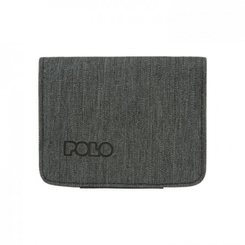 ΠΟΡΤΟΦΟΛΙ POLO RFiD Protected Small Γκρι 