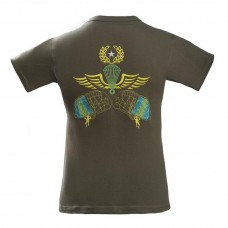 ΑΛEΞIΠTΩTΑ t-shirt μπλουζάκι με κέντημα  