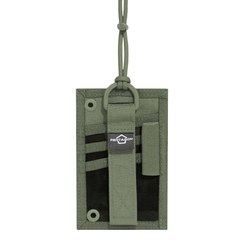 ΚΡΕΜΑΣΤΟ ΠΟΡΤΟΦΟΛΙ PENTAGON Tactical ID Card Holder Black