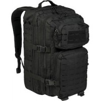 Mil-Tec US Laser Cut Assault Backpack Large Black 36lt - 40lit