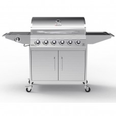 Campfire ΨΗΣΤΑΡΙΑ ΜΕ 6 ΚΑΥΣΤΗΡΕΣ & EXTRA ΕΣΤΙΑ- INOX