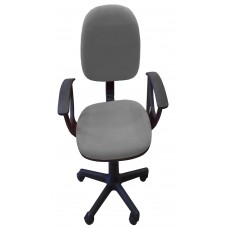 VELCO Pro Systems ΚΑΡΕΚΛΑ ΓΡΑΦΕΙΟΥ ΠΑΙΔΙΚΗ ΓΚΡΙ  ΜΕ ΜΠΡΑΤΣΑ -ΔΙΑΣΤΑΣΕΙΣ: 57x47x81/92cm