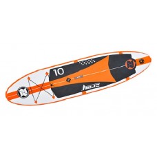 zray ΣΑΝΙΔΑ SUP W1 SURF ΛΕΥΚΗ - ΠΟΡΤΟΚΑΛΙ 305x76x15cm ΜΕ ΔΥΟ ΠΤΕΡΥΓΙΑ