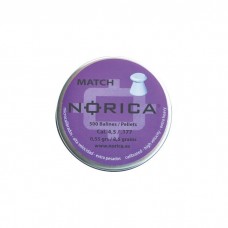 ΒΟΛΙΔΕΣ ΑΕΡΟΒΟΛΟΥ NORICA MATCH ΕΠΙΠΕΔΑ ΒΛΗΜΑΤΑ 4.5mm (0.48grs) 250τεμ.
